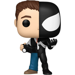 Funko Pop! Marvel – Peter Parker / Symbiote Suit with Chase (Styles May Vary) Simple Funko