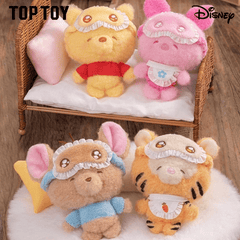 TOP TOY x Disney Squinting Sleepwear Series Plush Pendant Blind Box (1pc) Simple TOP TOY