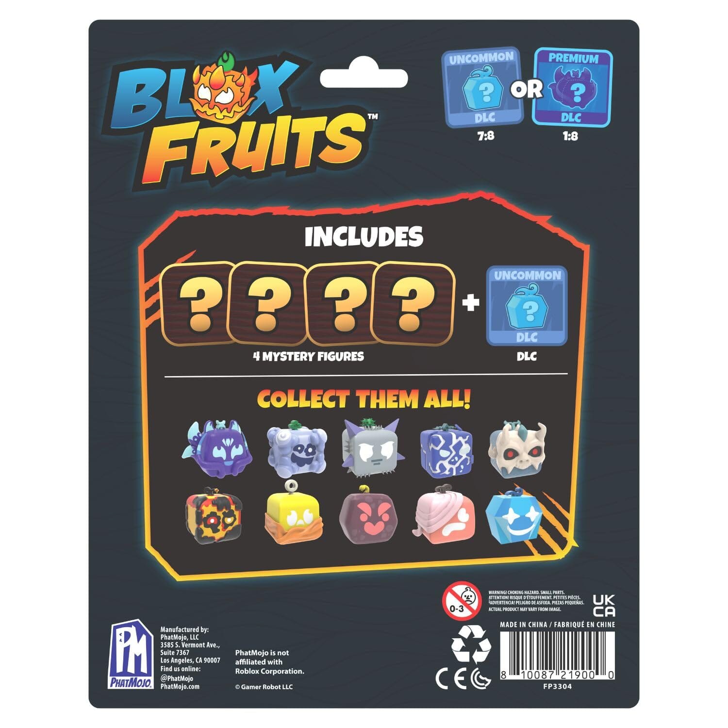 Blox Fruits Minifigure Series 2 Blind Box Simple Fuggler