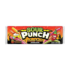 Sour Punch Scorchin Straws Tray 4.5oz Simple Raindrops