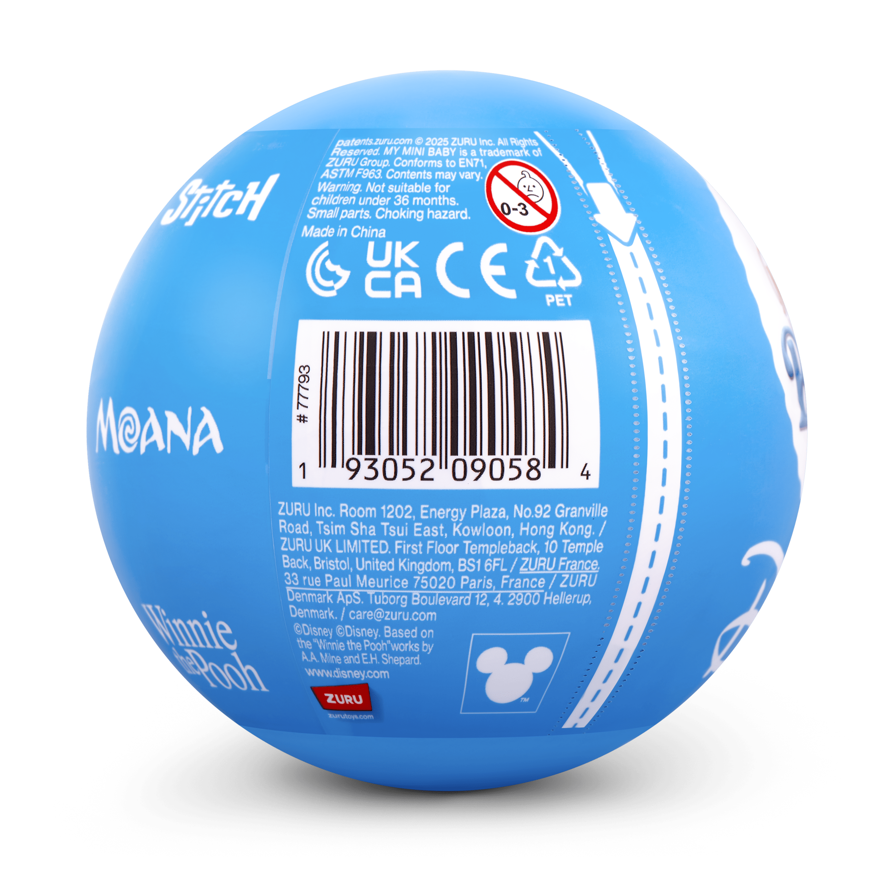 ZURU 5 Surprise My Mini Baby Disney Series 1 Collectible Capsule Simple ZURU