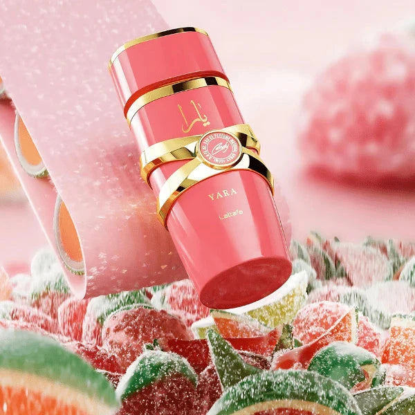 Yara by Lattafa Perfumes Candy Fragrance Spray (100mL) Simple Lattafa