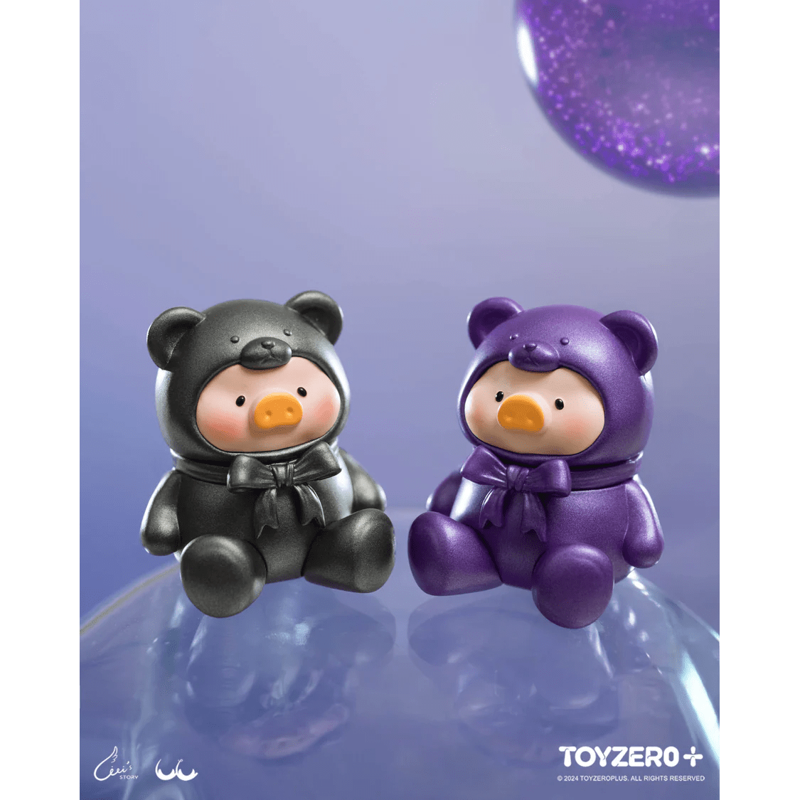 ToyZeroPlus x Lulu The Piggy Teddy Mini Series Blind Bag (1pc) Simple TOYZEROPLUS
