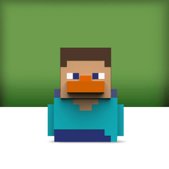 TUBBZ: Minecraft - Steve Rubber Duck Figure (Mini Edition) Simple TUBBZ