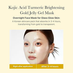 KojicLux Kojic & Turmeric Face Mask (4 Pack) Simple Exclusive