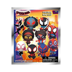 3D Spider-Man: Across the Spider-Verse Character Clip Hanger Blind bag (1pc) Simple Showcase