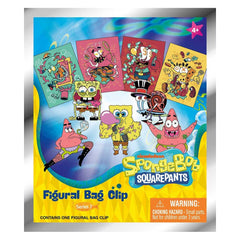 Nickelodeon: SpongeBob SquarePants 3D Series 7 Foam Bag Clip Blind Bag (1pc) Simple SpongeBob SquarePants