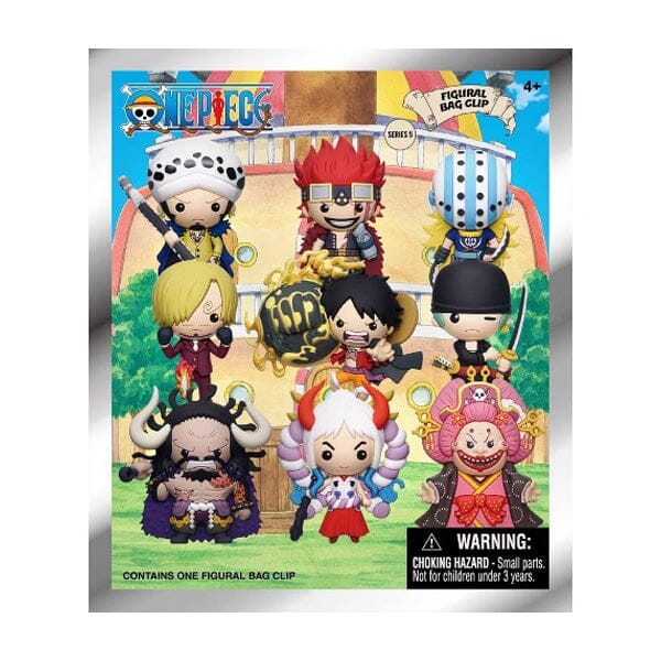 3D Anime: One Piece Foam Bag Clip Series 5 (1pc) Simple One Piece