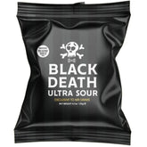 Mr. Simms Sweet Shoppe: Black Death Ultra Sour Hard Candy (Imported From England) Simple Mr. Simms