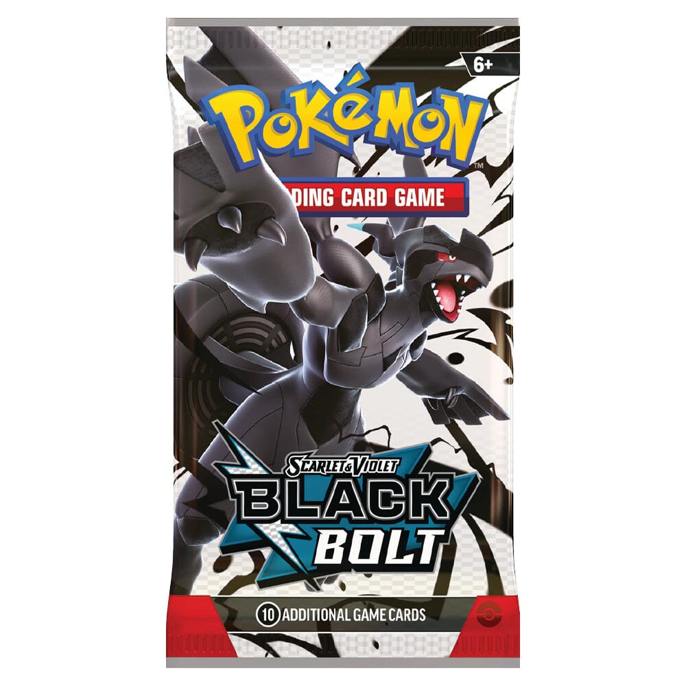 Pokémon TCG: Scarlet & Violet Black Bolt Booster Pack (1 Pack of 10 Cards) Simple Pokémon