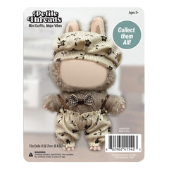 Outfit: “Woodland Chic” Floral Pants & Bow Tie for Dolls - Petite Threads Simple Exclusive