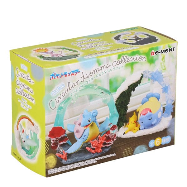Re-Ment Pokémon: Circular Diorama Blind Box (1pc) Simple Re-Ment