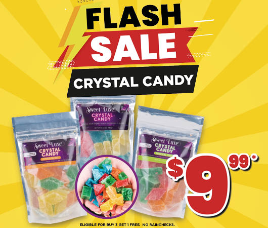 Crystal Candy Flash Sale