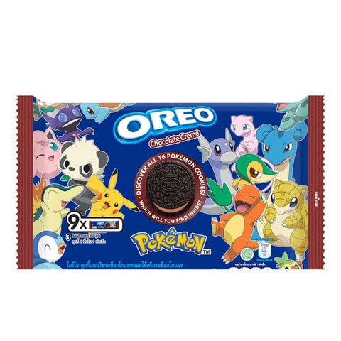 Pokémon x OREO: Chocolate Vanilla Sandwich Cookies (9pk) | Limited Edition