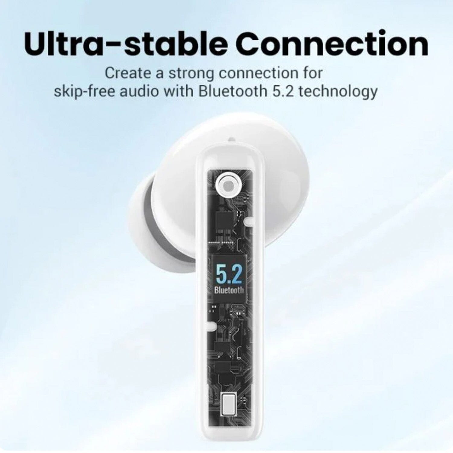 SonicVibes Earbuds w/ Touchscreen Case Simple Exclusive
