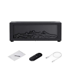 Esencia TranquilFlames: Mini Fireplace Flame Diffuser Simple Esencia