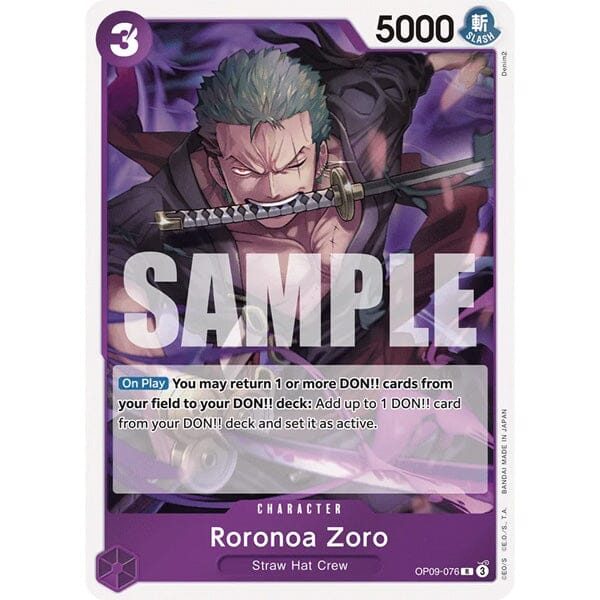 One Piece: Trading Cards OP09 - Emperors in the New World - English Version Simple One Piece