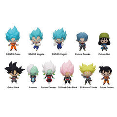 Dragon Ball Super Series 4 3D Foam Bag Clip Blind Bag (1pc) Simple Dragon Ball Z