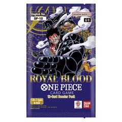 One Piece Card Game Royal Blood Booster OP-10 (1 Pack of 12 Cards) Simple One Piece