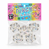 Pinch Family: Taba Squishies® Transparent Mini Cat Paw Fidget (5pc) Simple Pinch Family