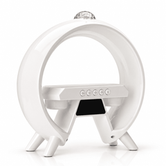 SonicVibes: 3-in-1 Triotunes Bluetooth Speaker and Wireless Charger Simple SonicVibes