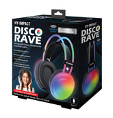 Disco Rave: Wireless HD Headphones with RGB Lights Simple Exclusive