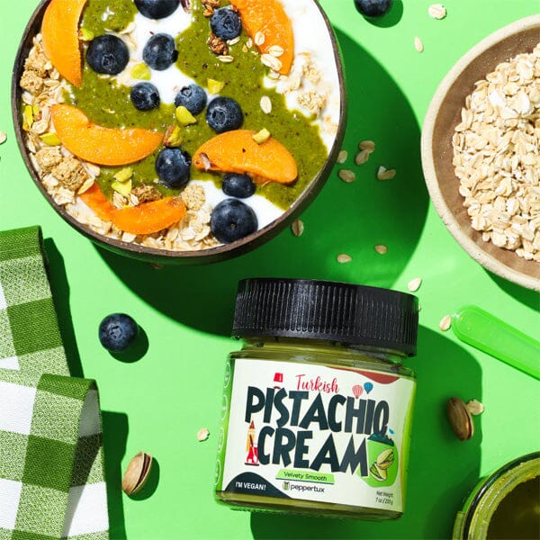 Peppertux: Vegan Pistachio Cream 7oz Simple Showcase