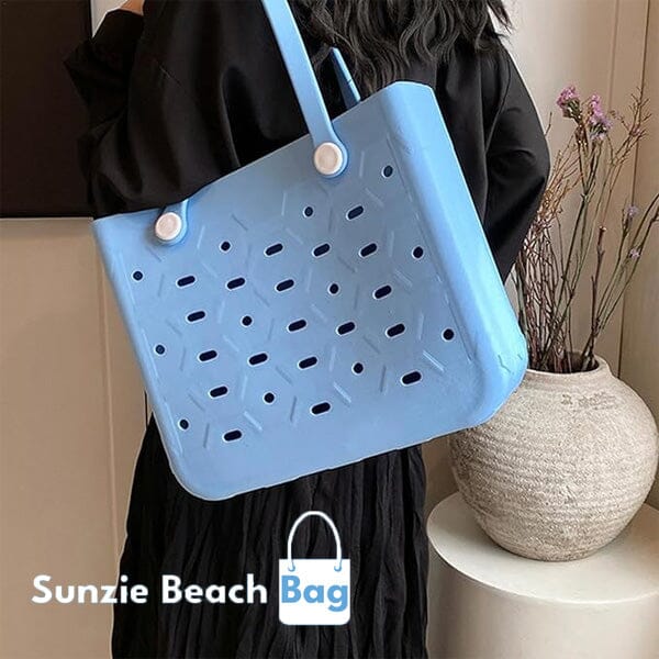 Sunzie Beach Bag: Waterproof Tote Bag (Multiple Colors) Simple Exclusive