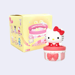 Sanrio: Wobble Basket Collectible Figurine Blind Box Simple Hello Kitty