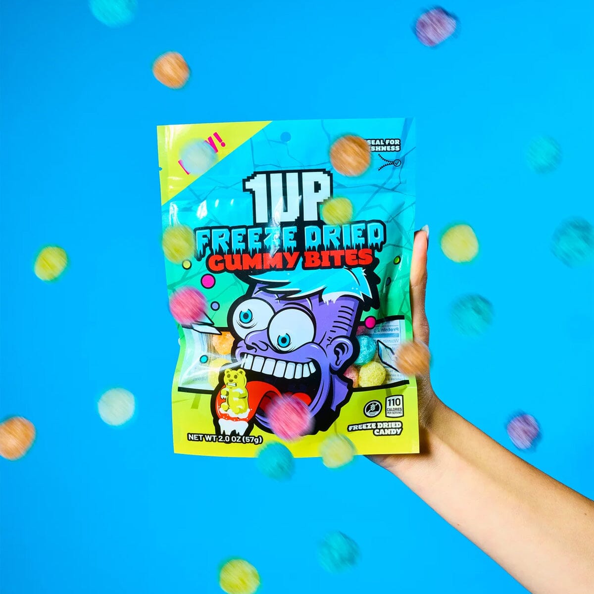 1UP: Freeze Dried Gummy Bites Simple 1UP