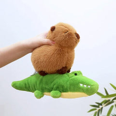 Capybara Riding Crocodile Plush Toy Preorder Showcase