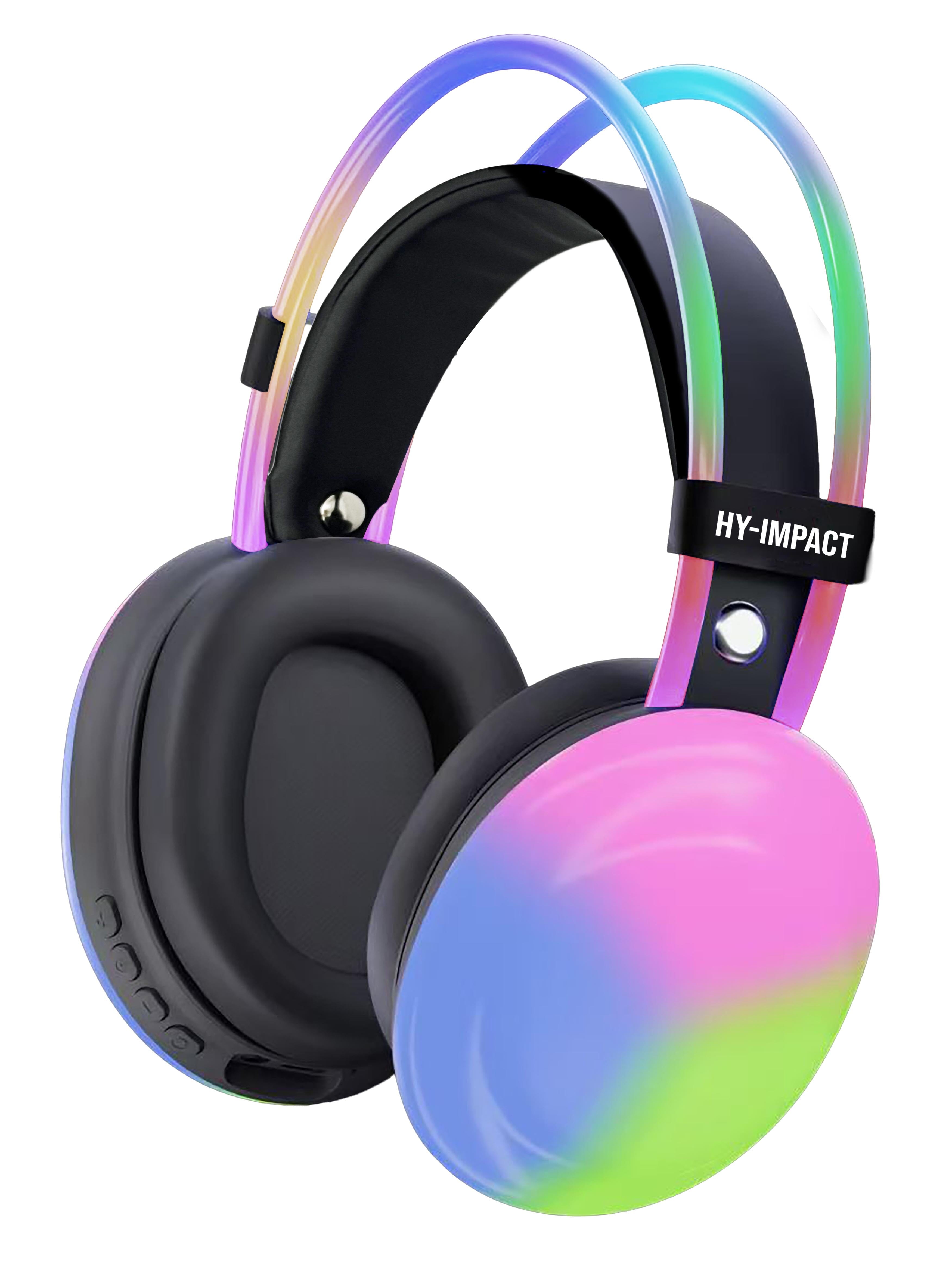 Disco Rave: Wireless HD Headphones with RGB Lights Simple Exclusive