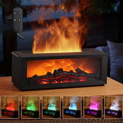 Esencia TranquilFlames: Mini Fireplace Flame Diffuser Simple Esencia