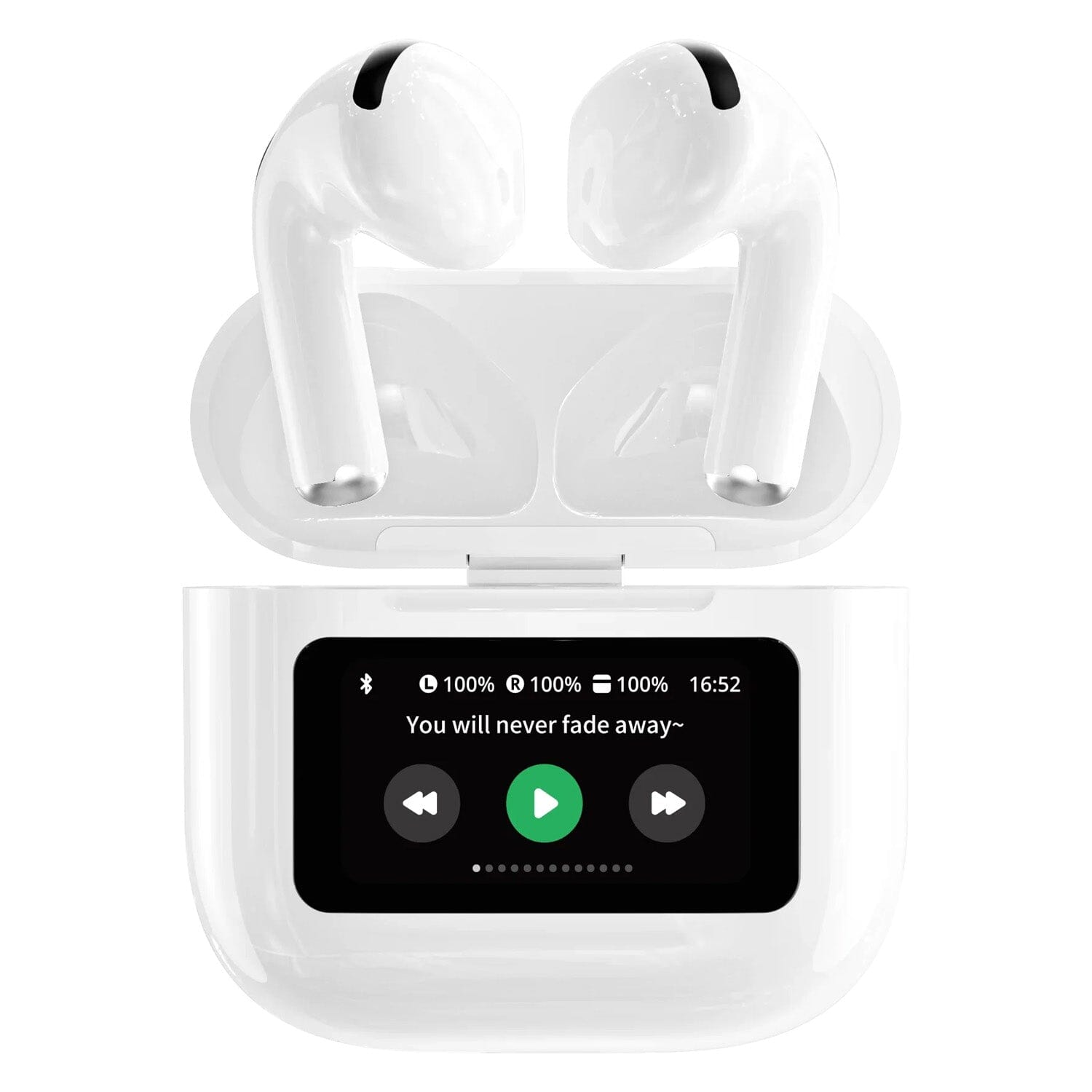 SonicVibes Earbuds w/ Touch Screen Case Simple Exclusive