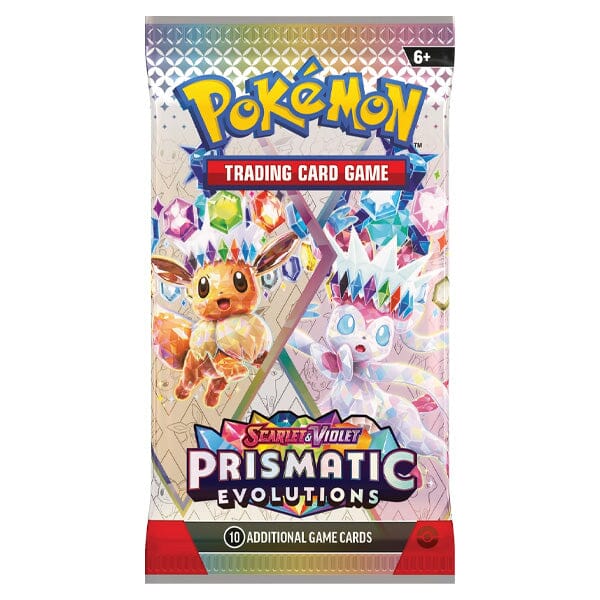 Pokémon TCG: Scarlet & Violet 8.5 Prismatic Evolutions Booster Pack (Ships Assorted) Simple Pokémon