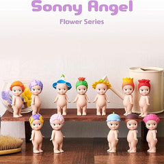 Sonny Angels Collectable Mini Cherub Figurines Flower Series | Ships Assorted (1PC) Simple Sonny Angels