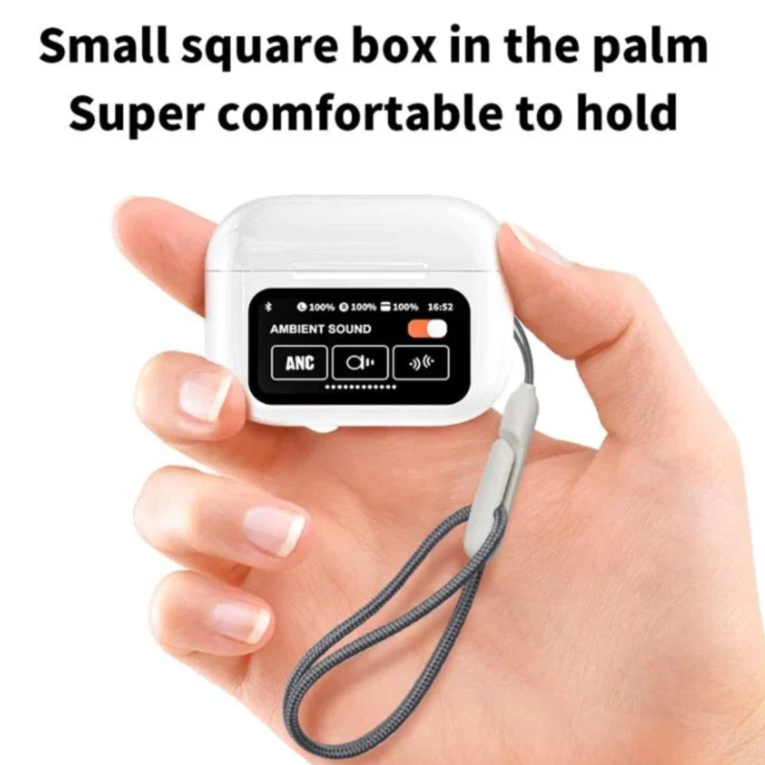 SonicVibes Earbuds w/ Touchscreen Case Simple Exclusive