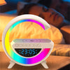 Sonic Vibes: TrioTune 3-in-1 Bluetooth Speaker w/ Charger & Digital Clock