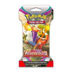 Pokémon TCG: Scarlet & Violet | Paldea Evolved Sleeved Booster | Ships Assorted Simple Showcase