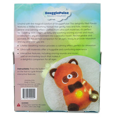 SnugglePulse: Mochi The Red Panda 10" Breathing Sensory Plush Toy Simple Exclusive