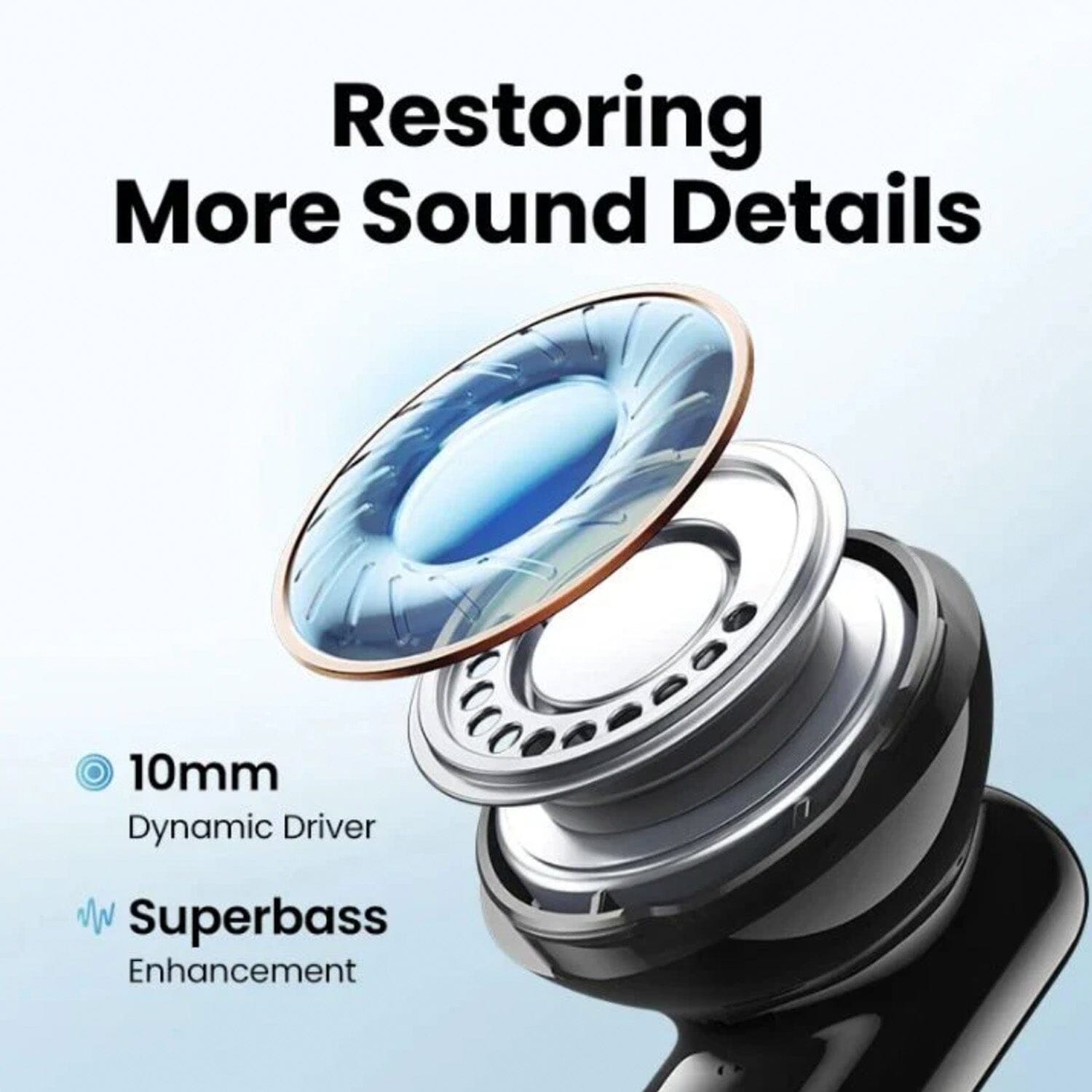 SonicVibes Earbuds w/ Touchscreen Case Simple Exclusive