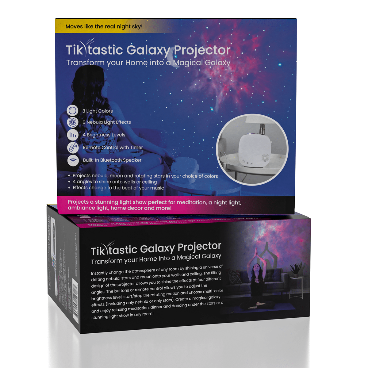 TikTastic Galaxy Projector | As Seen on Social! Simple Exclusive