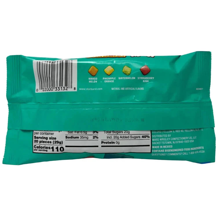 Starburst Minis Tropical Sunset King Size - 3.5oz Simple Starburst