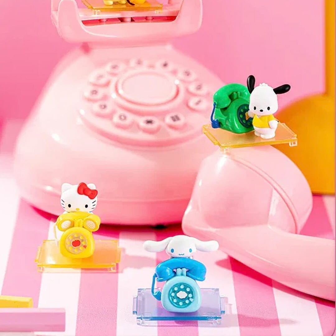 Sanrio: Hello Kitty & Friends Love Calling Series Collectible Figurine Blind Box Simple Hello Kitty