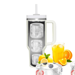 HydriEase Cup Ice Mold: Sip Effortlessly with Perfect Center Hole Simple Showcase