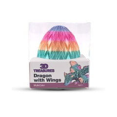 3D Printed Winged Dragon Scale Egg Fidget Toy - Multiple Colours Simple Exclusive