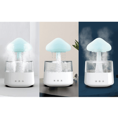 Esencia SerenceMists: (800mL) 4-in-1 Rain Cloud Humidifier Simple Showcase