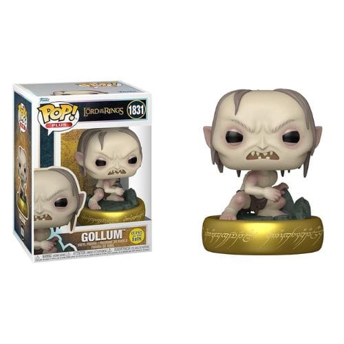 Funko Pop Plus! Movies: The Lord of the Rings – Gollum With Glow Simple Funko
