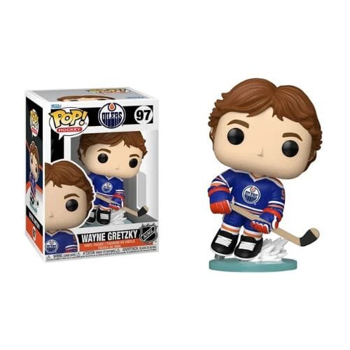 Funko Pop! NHL: Edmonton Oilers - Legend Wayne Gretzky (Rookie) Figure Simple Funko