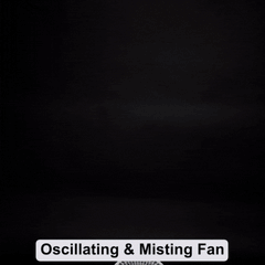 Cool Chill Telescopic Rotating & Misting Fan Simple Showcase